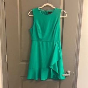 emerald green dress